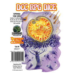 Dungeon Crawl Classics Dice - Supernal Star Seeds