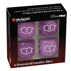 Ultra Pro: Deluxe 22MM Swamp Loyalty Dice Set with 7-12