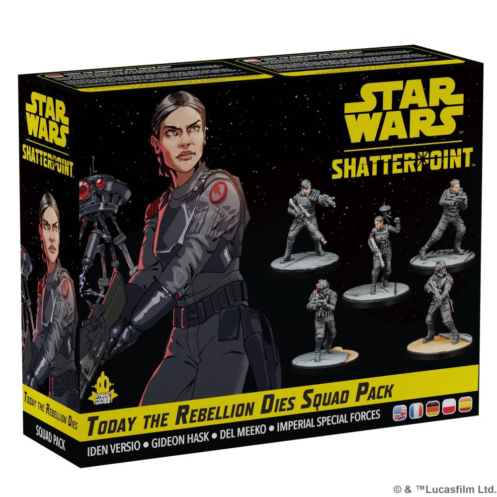 Star Wars: Shatterpoint Today the Rebellion Dies Squad Pack