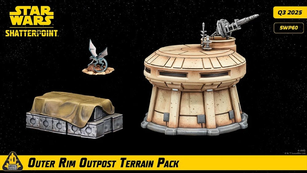 Star Wars: Shatterpoint - Outer Rim Outpost Terrain Pack