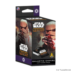 Star Wars: Legion  Galactic Empire Unit Card Pack