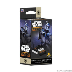Star Wars: Legion  Galactic Republic Card Pack