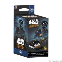 Star Wars: Legion  Separatist Alliance Unit Card Pack