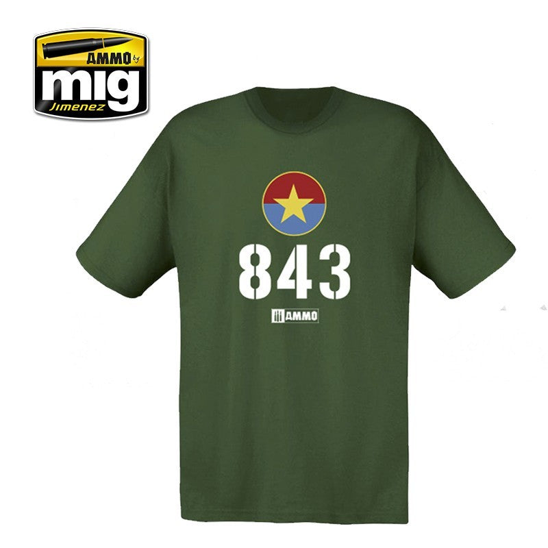 PREORDER Ammo by MIG - Merchandise - T-Shirt Ammo 843 Vietnamese T-54 (Size L)