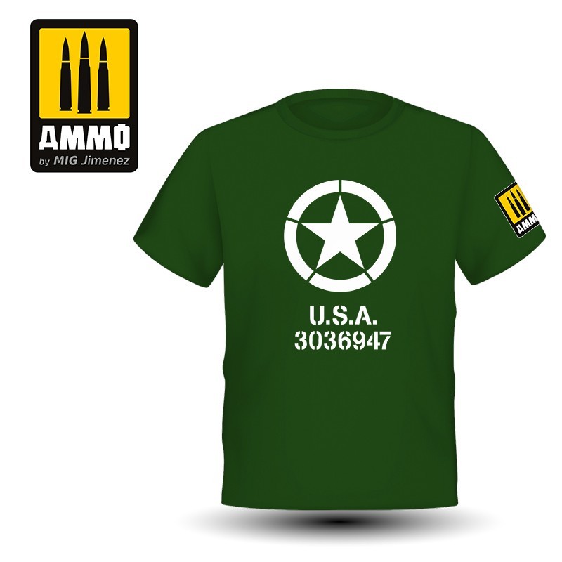 PREORDER Ammo by MIG - Merchandise - T-Shirt Star U.S.A. (Size L)