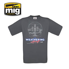 PREORDER Ammo by MIG - Merchandise - T-Shirt The Weathering Aircraft (M Size)