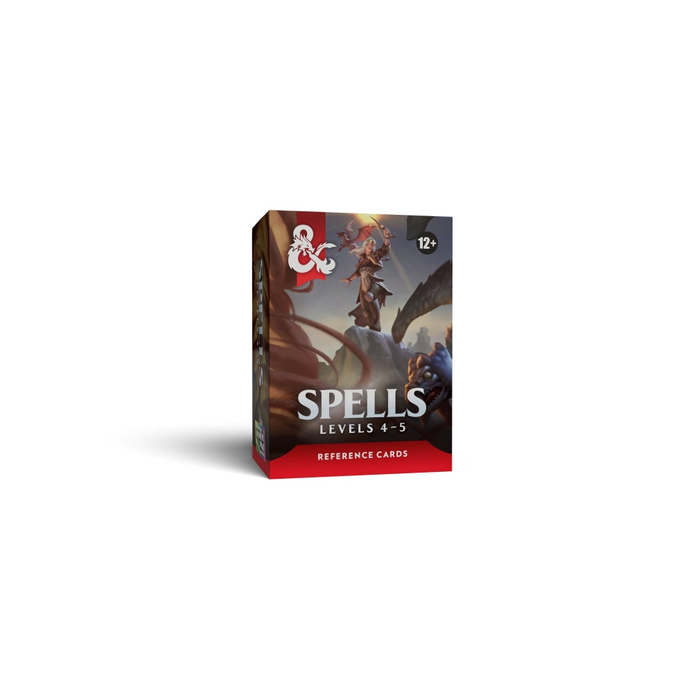 PREORDER D&D Reference Cards - Spells: Levels 45
