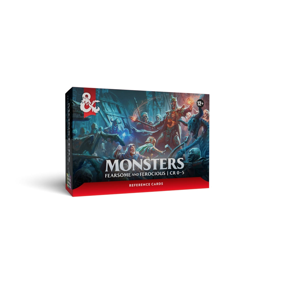 PREORDER D&D Reference Cards - Monsters: Fearsome and Ferocious