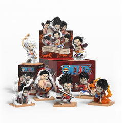 Mighty Jaxx: Freenys Hidden Dissectibles  One Piece (Luffys Gears Edition) Display