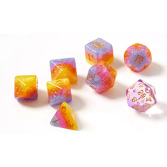 Sirius Dice - Tahitian Sunset Dice Set 7