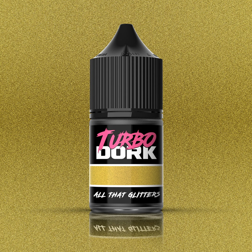 PREORDER Turbo Dork - All That Glitters Metallic Acrylic Paint 22ml Bottle