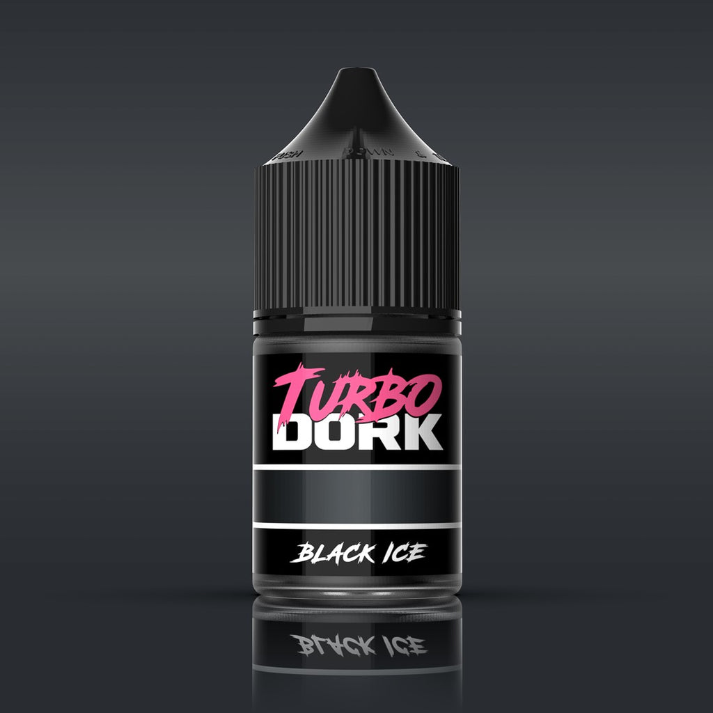 PREORDER Turbo Dork - Black ICE Metallic Acrylic Paint 22ml Bottle