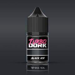 PREORDER Turbo Dork - Black ICE Metallic Acrylic Paint 22ml Bottle