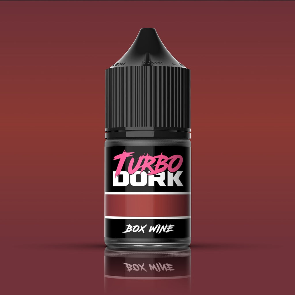 PREORDER Turbo Dork - Box Wine Metallic Acrylic Paint 22ml Bottle