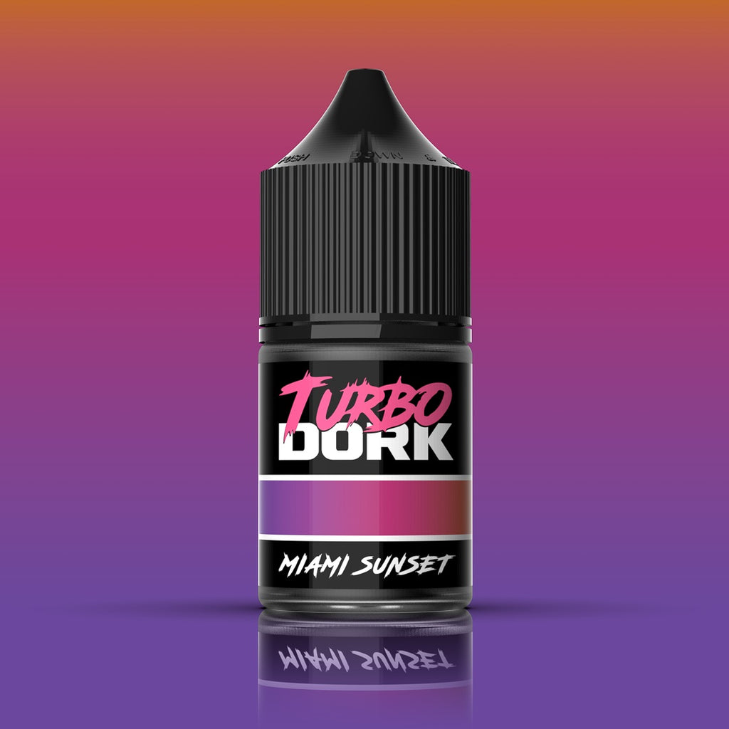 PREORDER Turbo Dork - Miami Sunset TurboShift Acrylic Paint 22ml Bottle