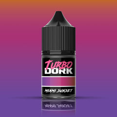 PREORDER Turbo Dork - Miami Sunset TurboShift Acrylic Paint 22ml Bottle