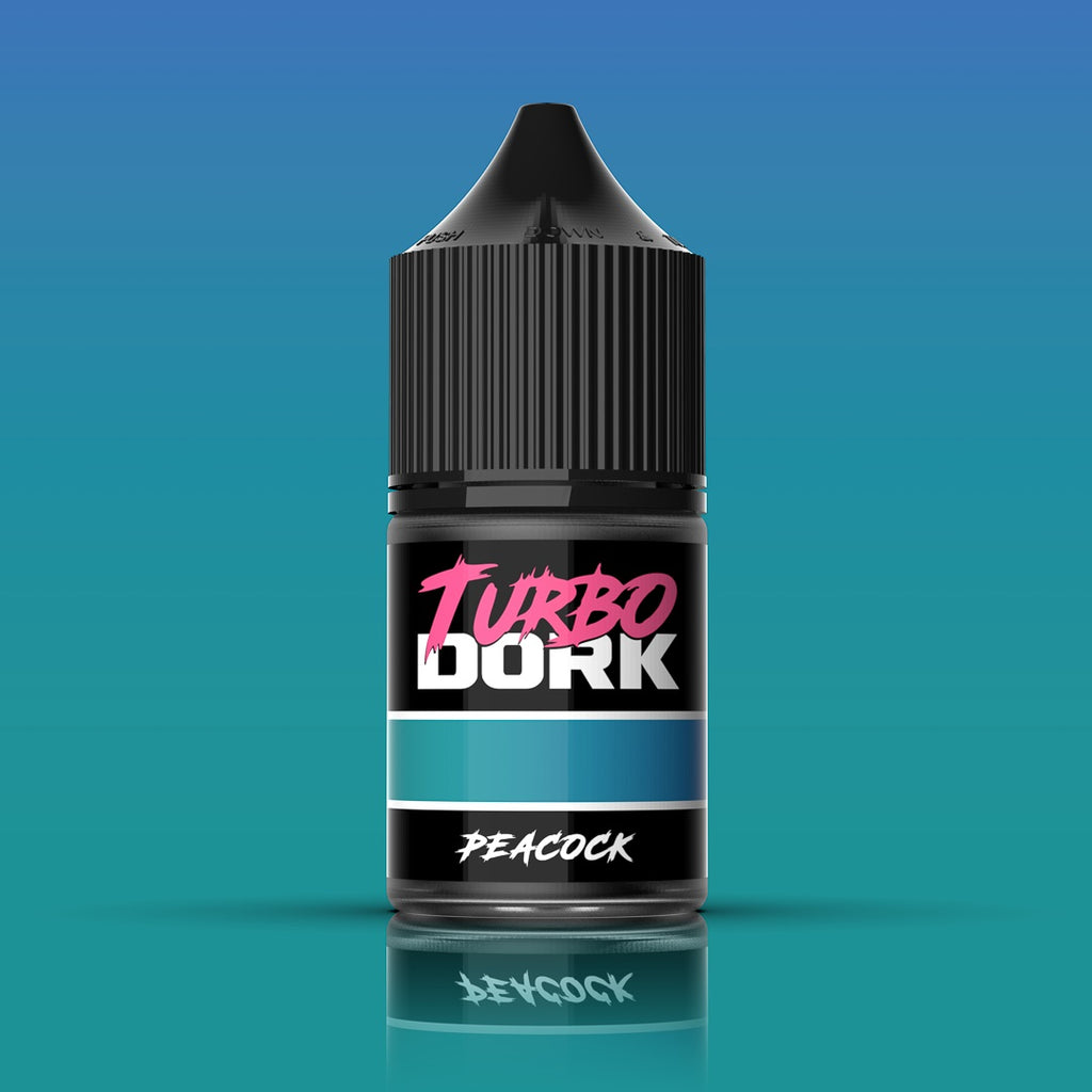 PREORDER Turbo Dork - Peacock TurboShift Acrylic Paint 22ml Bottle