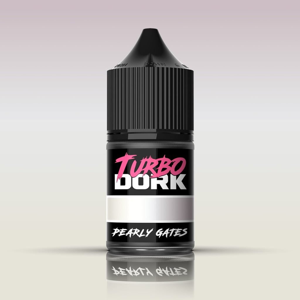 PREORDER Turbo Dork - Pearly Gates Metallic Acrylic Paint 22ml Bottle