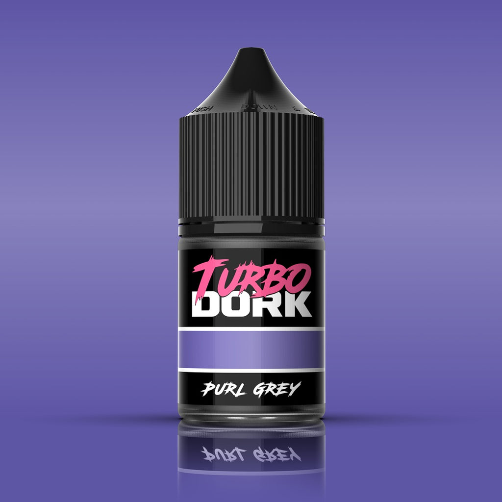 PREORDER Turbo Dork - Purl Grey Metallic Acrylic Paint 22ml Bottle