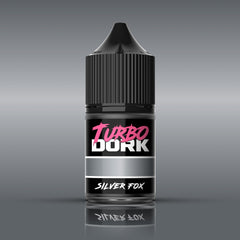 PREORDER Turbo Dork - Silver Fox Metallic Acrylic Paint 22ml Bottle