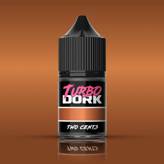 PREORDER Turbo Dork - Two Cents Metallic Acrylic Paint 22ml Bottle