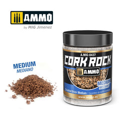 PREORDER Ammo by MIG -  Dioramas - Terraform Cork Rock - Crushed Brick Medium 100ml