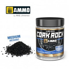 PREORDER Ammo by MIG -  Dioramas - Terraform Cork Rock - Volcanic Rock Medium 100ml