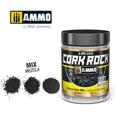 PREORDER Ammo by MIG -  Dioramas - Terraform Cork Rock - Volcanic Rock Mix 100ml