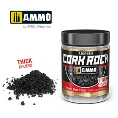 PREORDER Ammo by MIG -  Dioramas - Terraform Cork Rock - Volcanic Rock Thick 100ml