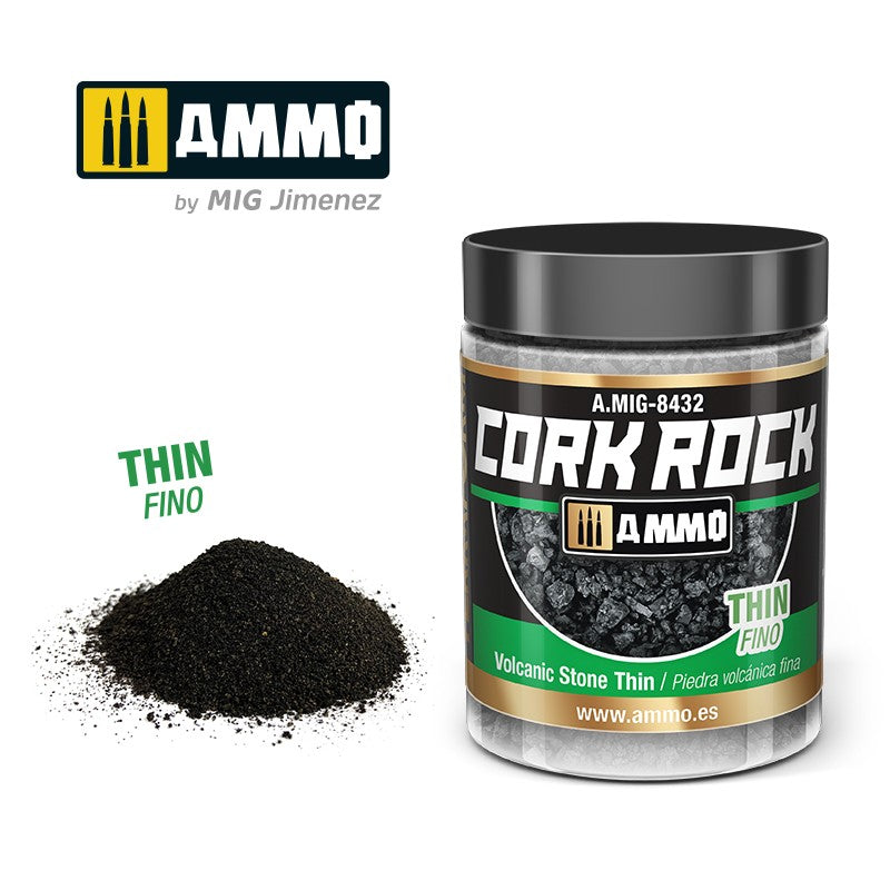 PREORDER Ammo by MIG -  Dioramas - Terraform Cork Rock - Volcanic Rock Thin 100ml