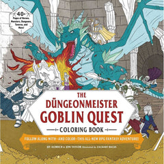 PREORDER The Dungeonmeister Goblin Quest Coloring Book