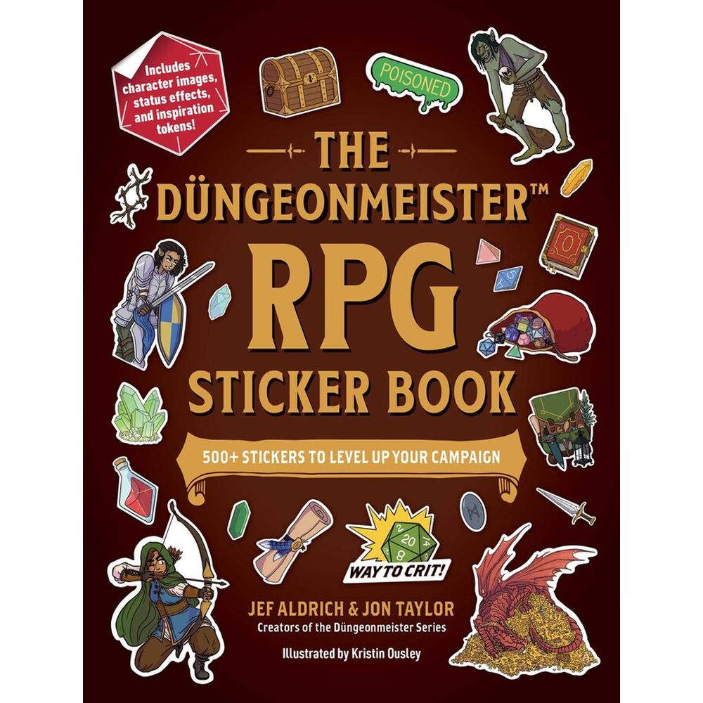 PREORDER The Dungeonmeister RPG Sticker Book