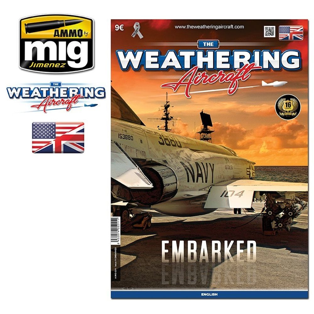 PREORDER Ammo by MIG - Book - The Weathering Aircraft 11 Embarked