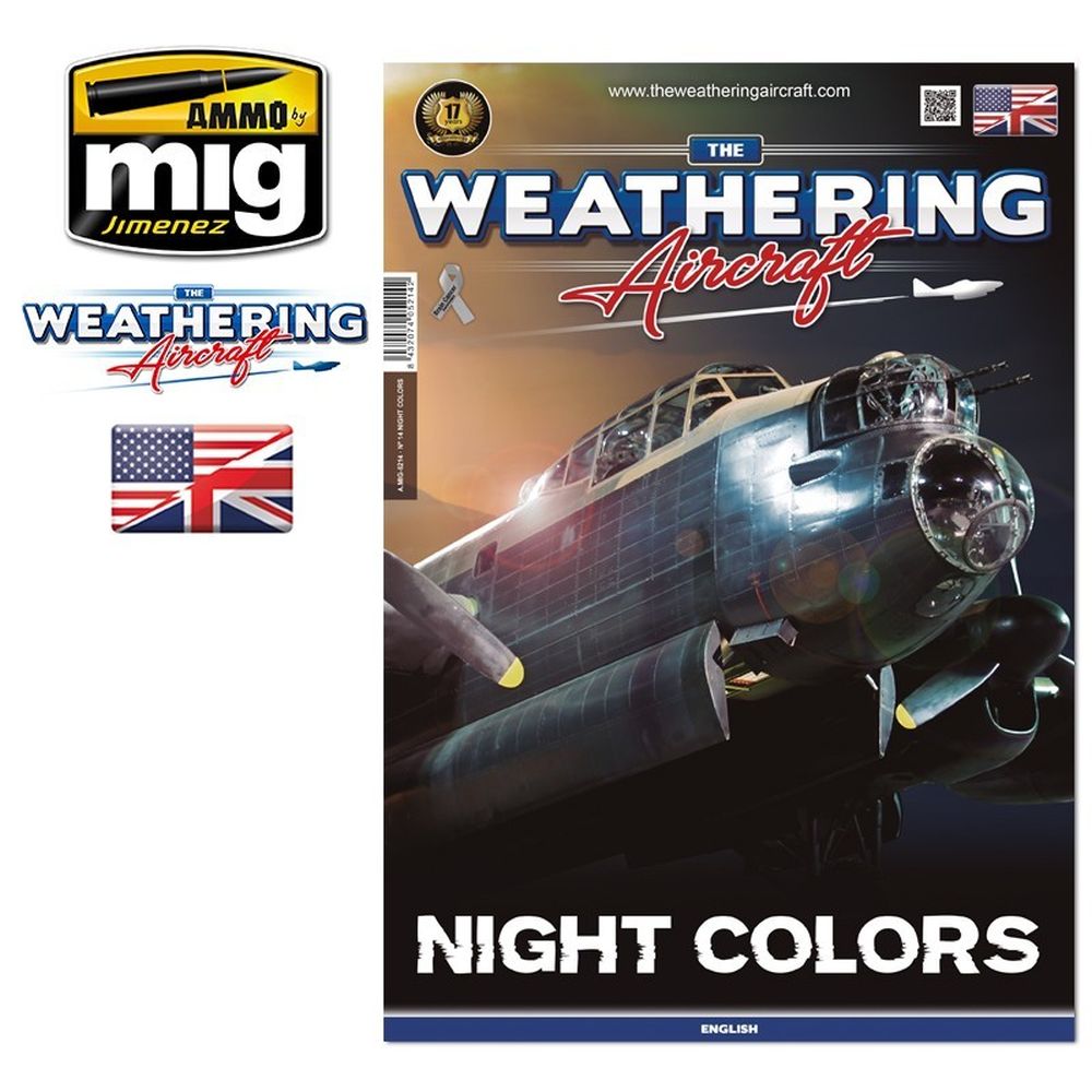 PREORDER Ammo by MIG - Book - The Weathering Aircraft 14 Night Colors