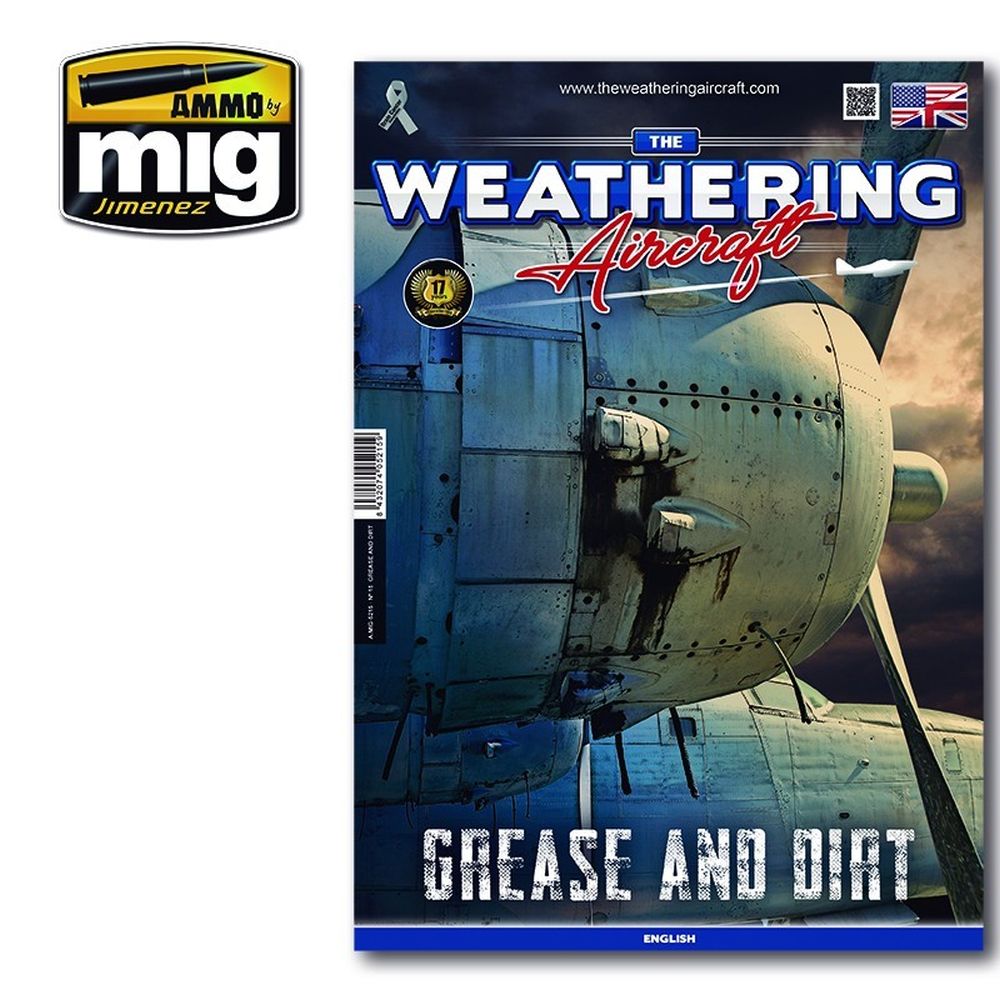 PREORDER Ammo by MIG - Book - The Weathering Aircraft 15 Grease And Dirt