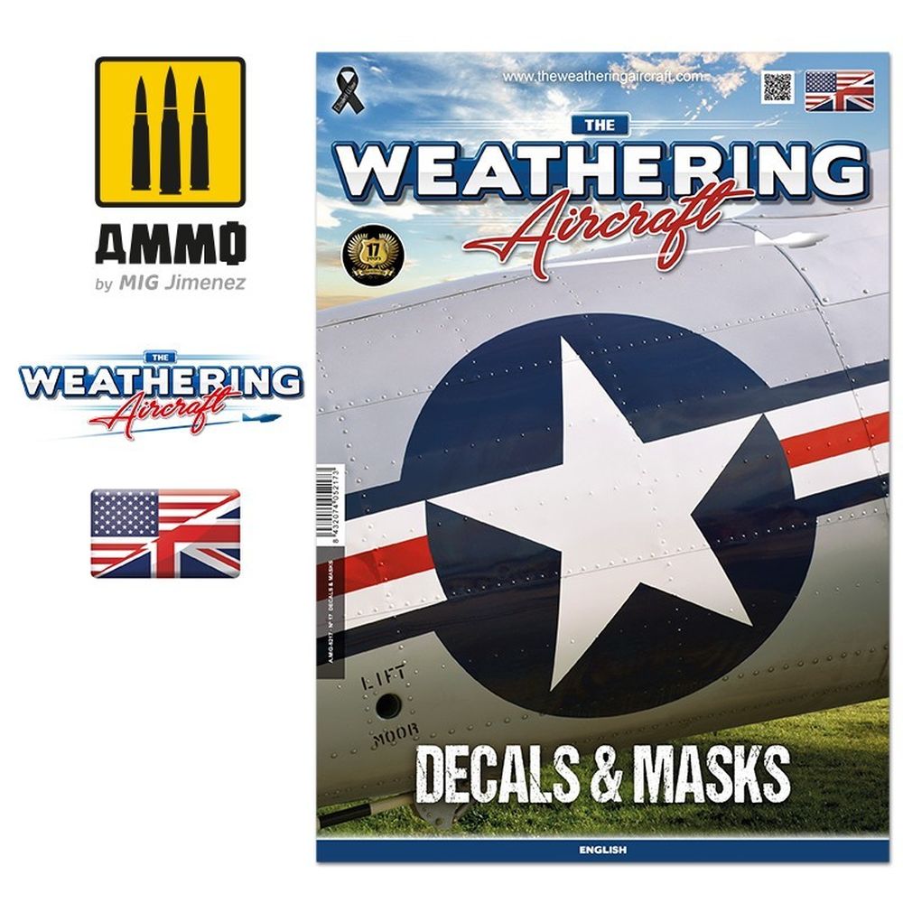 PREORDER Ammo by MIG - Book - The Weathering Aircraft 17 Decals & Masks