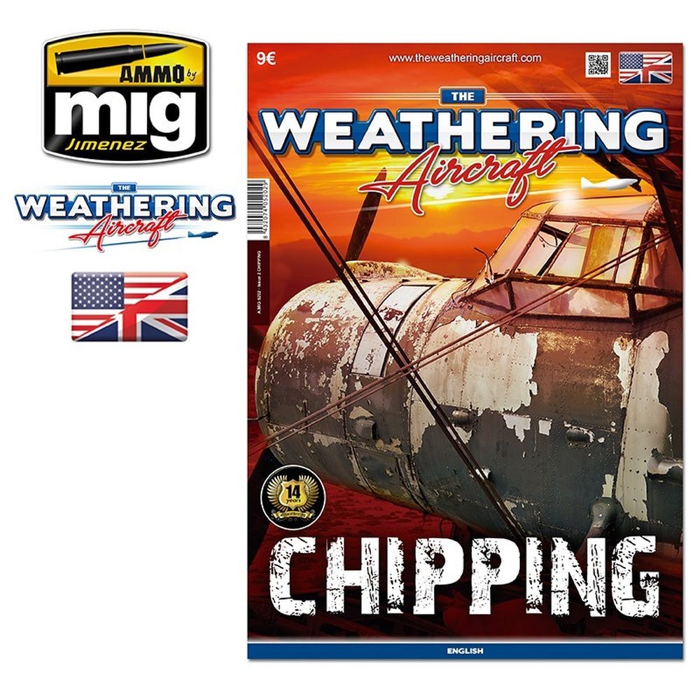 PREORDER Ammo by MIG - Book - The Weathering Aircraft 2 Chipping