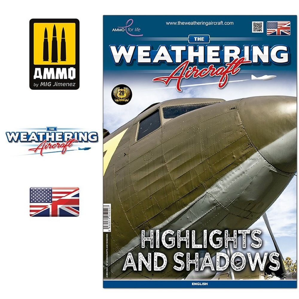 PREORDER Ammo by MIG - Book - The Weathering Aircraft 22 Highlights And Shadows