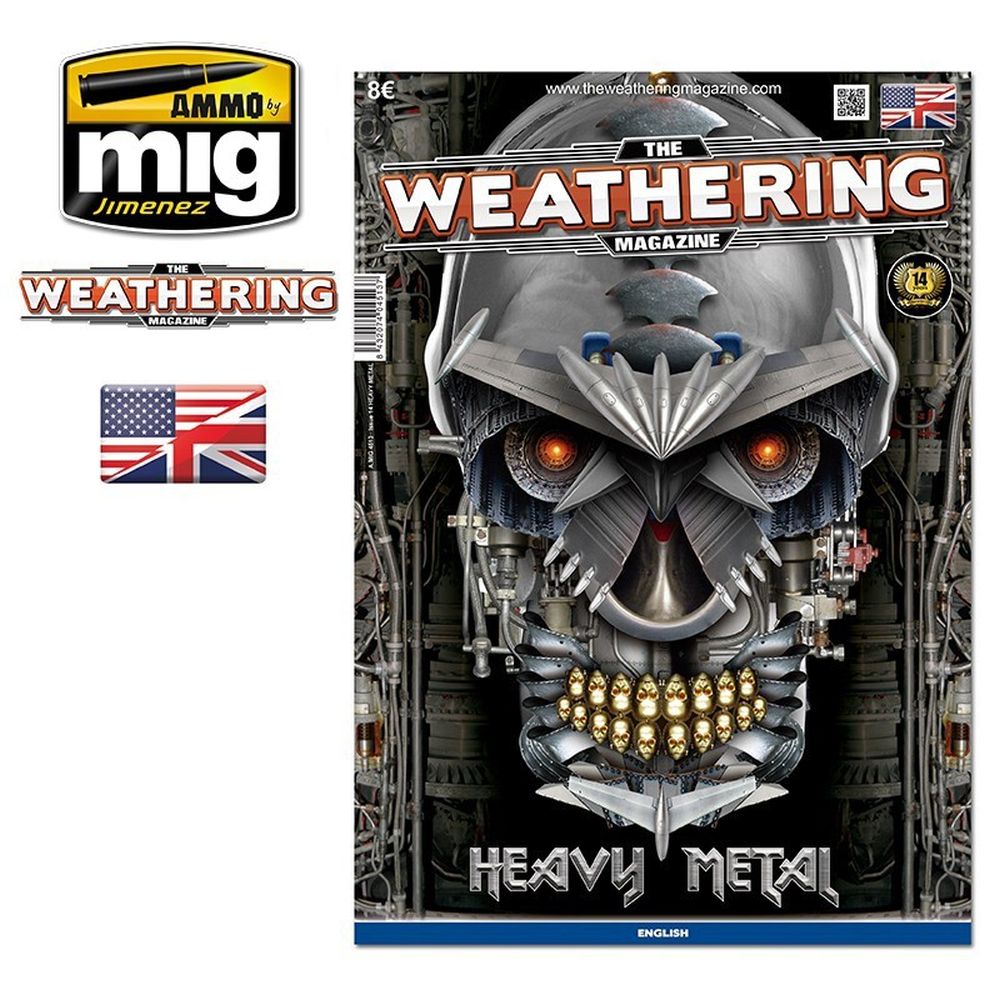 PREORDER Ammo by MIG - Book - The Weathering Magazine 14 Heavy Metal