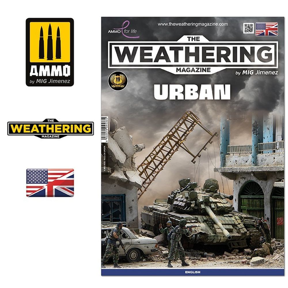 PREORDER Ammo by MIG - Book - The Weathering Magazine 34 Urban