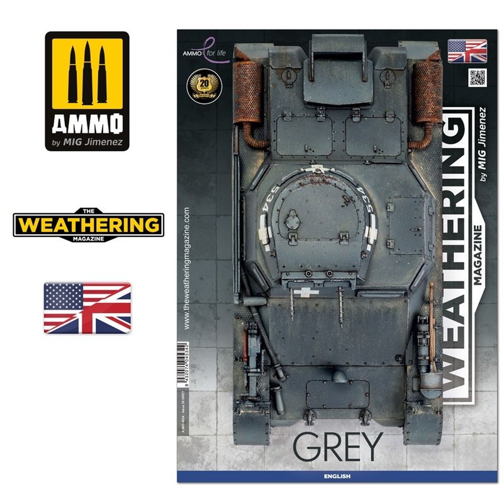 PREORDER Ammo by MIG - Book - The Weathering Magazine 35 Grey