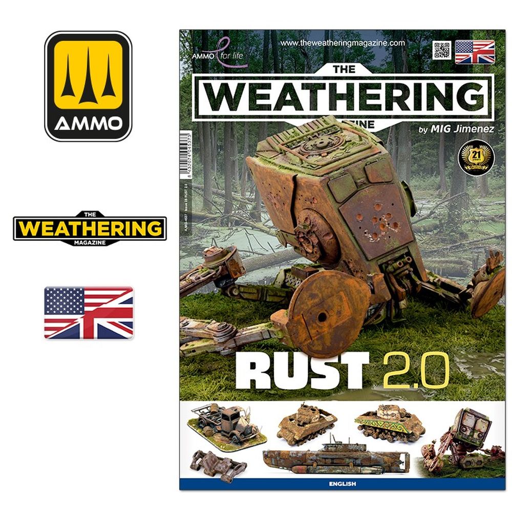 PREORDER Ammo by MIG - Book - The Weathering Magazine 38 - Rust 2.0 (English)