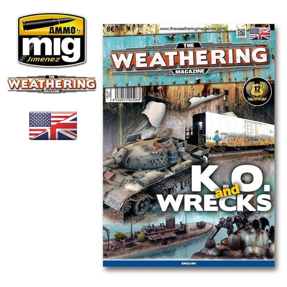 PREORDER Ammo by MIG - Book - The Weathering Magazine 9 K.O. And Wrecks