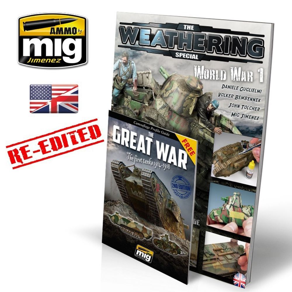 PREORDER Ammo by MIG - Book - The Weathering Special  World War I