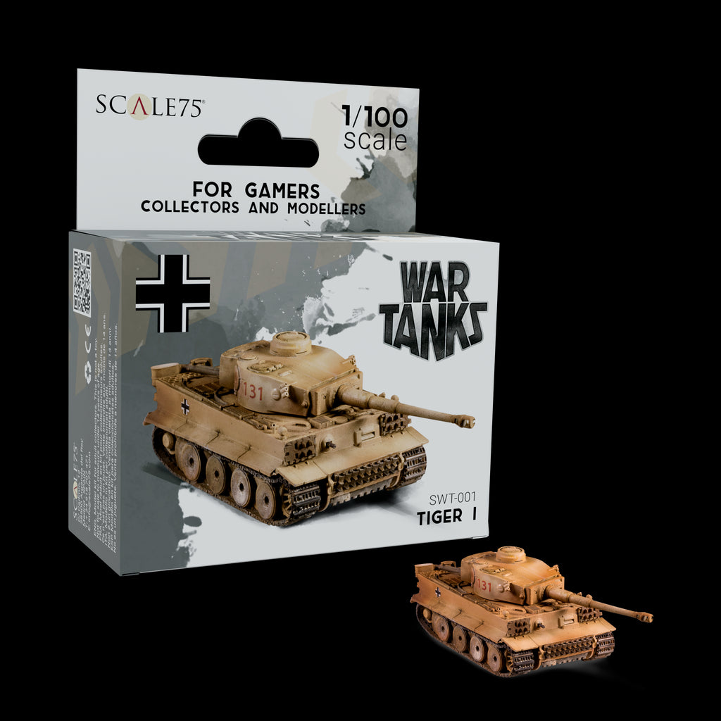 PREORDER Scale 75 - Figures - War Tanks - Tiger I 1:100