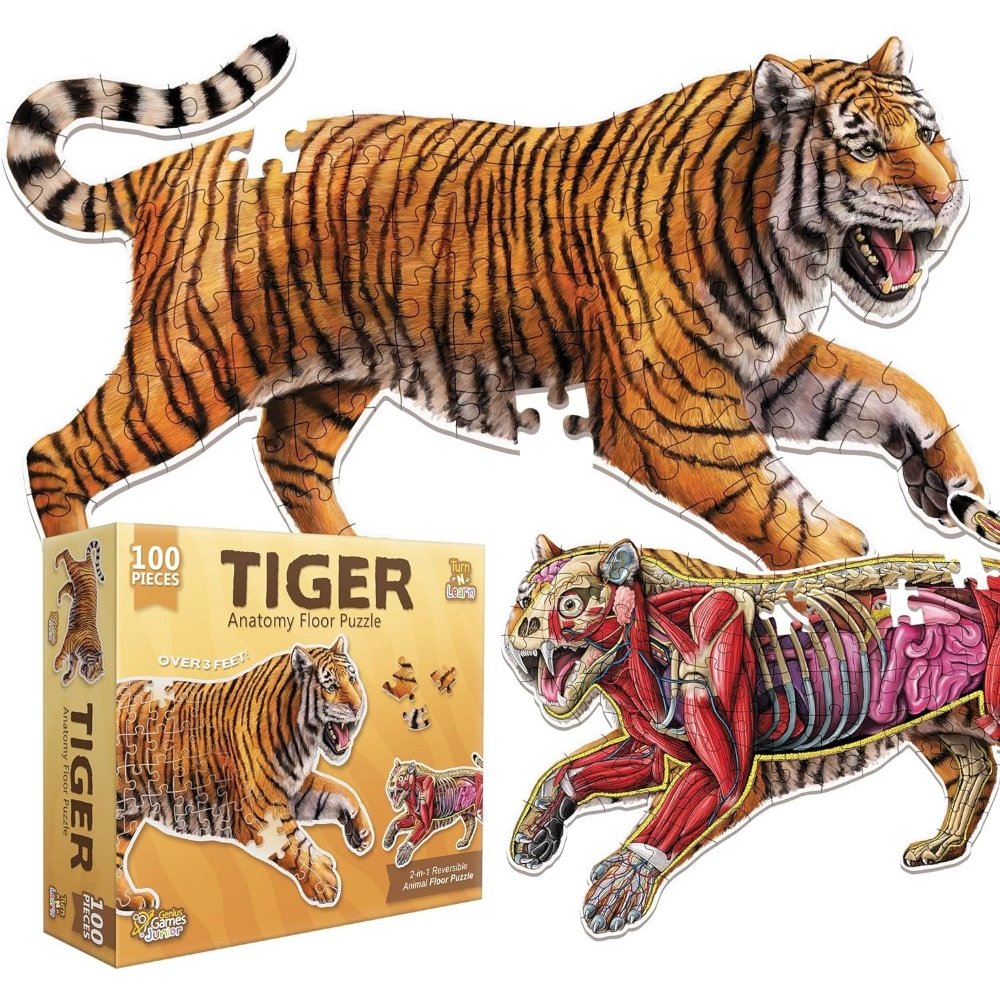 Anatomy Floor Puzzle: Tiger