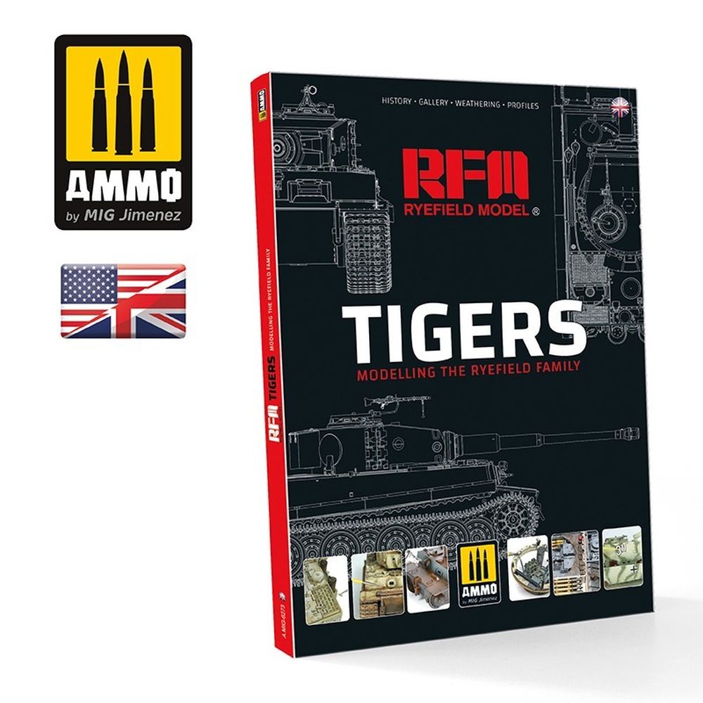 PREORDER Ammo by MIG - Book - Tigers  Modelling The Ryefield Family