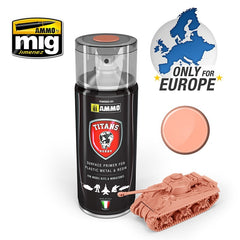 PREORDER Ammo by MIG - Titans Hobby - Aerosol Spray - Flesh Tone Matt Primer 400ml