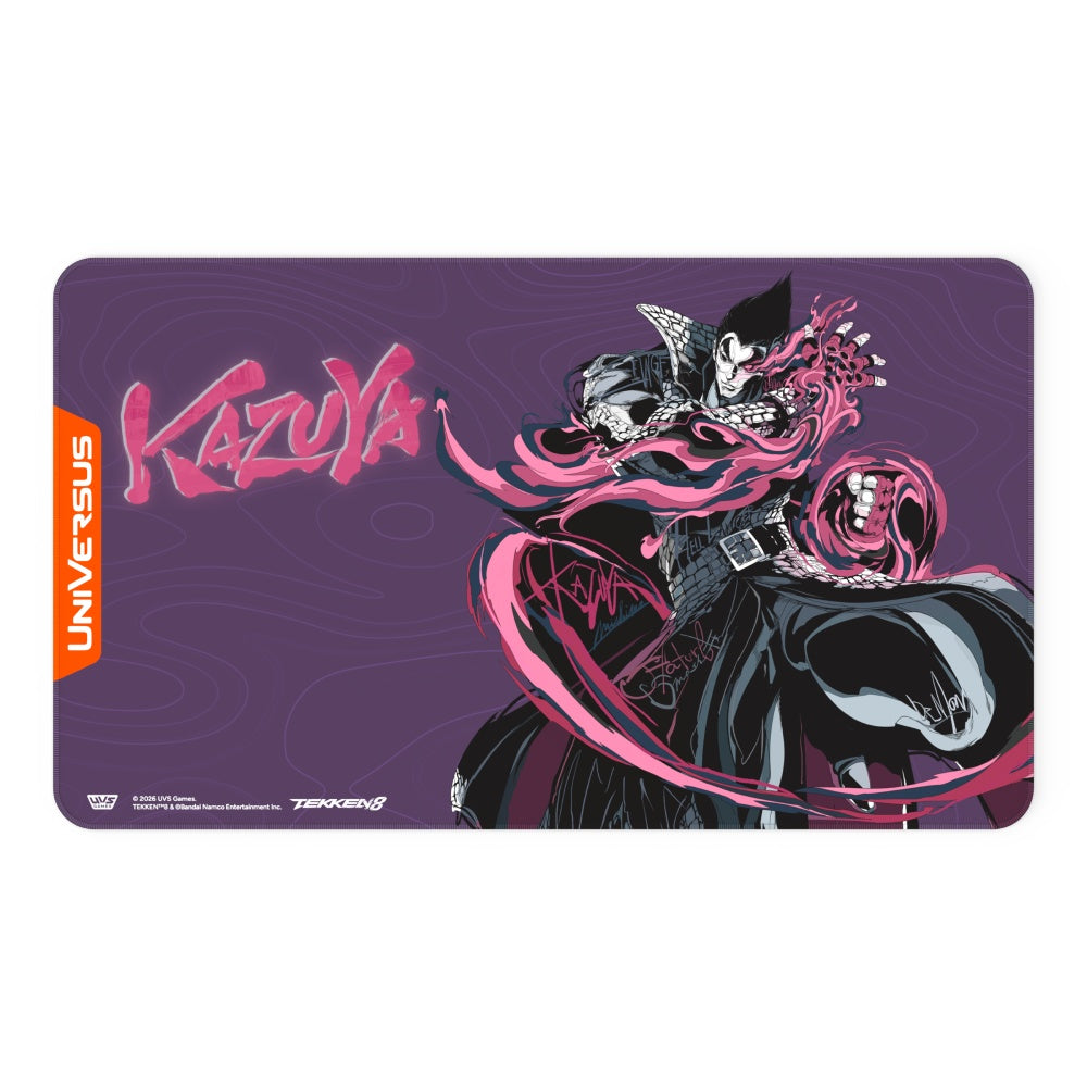 PREORDER UniVersus: Playmat  Tekken 8: Kazuya Mishima