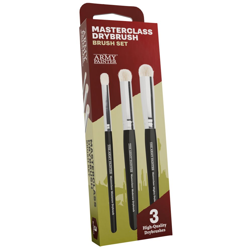 PREORDER Army Painter - Brushes - Sets - Masterclass Drybrush Set